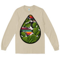 Mushroom mexican teardrop  5 Long Sleeve Tee - BundleAndBundleShop