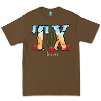 Cacao texas cactus Premium Tee - RanaPortraitStore