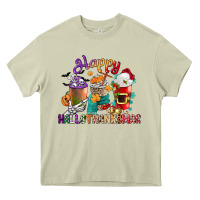 Mossy hallothanksmas coffee cups Heavy Core Tee - CowGirlArtShop