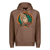 Chestnut god bless you Premium Hoodie - RacoonDesign