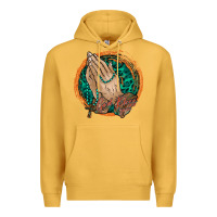 Mustard god bless you Premium Hoodie - RacoonDesign
