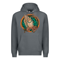 Rock god bless you Premium Hoodie - RacoonDesign