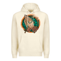 Sandshell god bless you Premium Hoodie - RacoonDesign