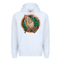 White god bless you Premium Hoodie - RacoonDesign