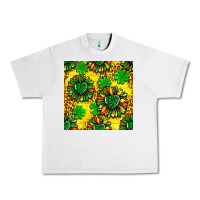 Lunar Rock St. Patrick's sunflower seamless pattern Urban Heavy Tee - BundleAndBundleShop