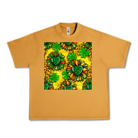 Peanut Butter St. Patrick's sunflower seamless pattern Urban Heavy Tee - BundleAndBundleShop