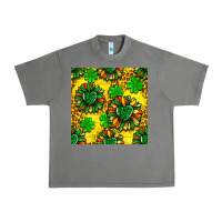 Tornado St. Patrick's sunflower seamless pattern Urban Heavy Tee - BundleAndBundleShop