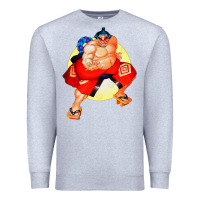 Heather Grey #rikishi rank sumo Premium Sweatshirt - linhVisuals