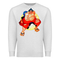 Oatmeal Heather #rikishi rank sumo Premium Sweatshirt - linhVisuals