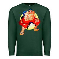 Sports Green #rikishi rank sumo Premium Sweatshirt - linhVisuals