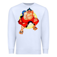 White #rikishi rank sumo Premium Sweatshirt - linhVisuals