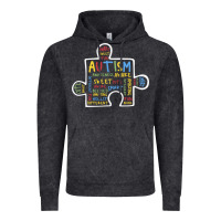 Vintage Arctic Autism Puzzle Piece Words Autistic Vintage Hoodie - CowhideDigitalArt