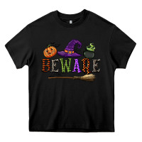 Black beware Heavy Core Tee - CowGirlArtShop