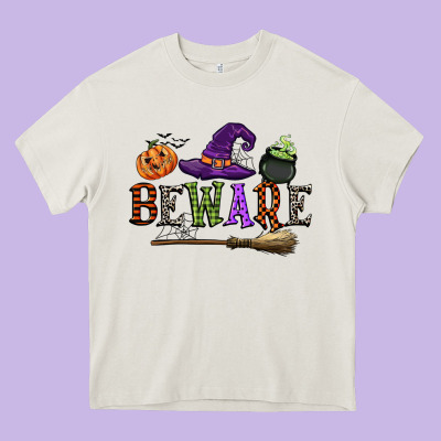 Beware Heavy Core Tee Designed By Cowgirlartshop