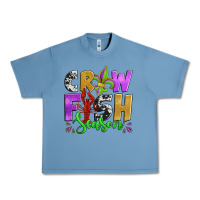 Pebble Blue crawfish season mardi gras carnival fleur de lis Urban Heavy Tee - Jasminsmagicworld