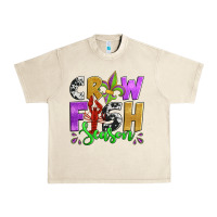 Sandshell crawfish season mardi gras carnival fleur de lis Urban Heavy Tee - Jasminsmagicworld