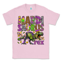 Bubblegum Pink Mardi Saurus Rex Classic Tee - HowdyJamesFarm