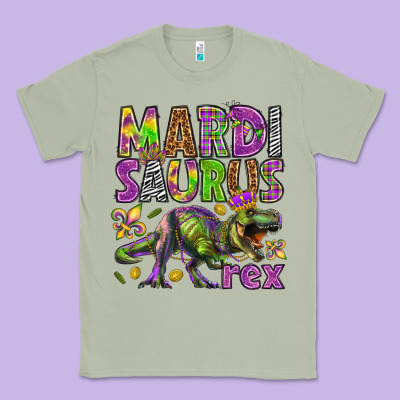 Mardi Saurus Rex Classic Tee Designed By Howdyjamesfarm