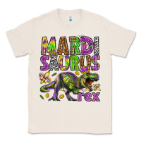 Natural Mardi Saurus Rex Classic Tee - HowdyJamesFarm