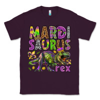 Plum Mardi Saurus Rex Classic Tee - HowdyJamesFarm