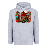 Highland Cow Christmas Heavyweight Hoodie | Teevron