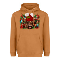 Meerkat highland cow christmas Heavyweight Hoodie - JahusDesignShop