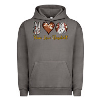 Pigment Tornado peace love baseball Urban Hoodie - RanaPortraitStore