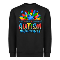 Black autism awareness accept love understand Heavyweight Sweatshirt - JahusDesignShop