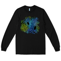Black halloween patch  3 Long Sleeve Tee - BundleAndBundleShop