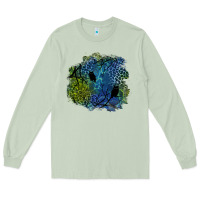 Matcha halloween patch  3 Long Sleeve Tee - BundleAndBundleShop