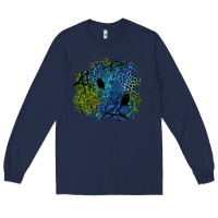 Navy halloween patch  3 Long Sleeve Tee - BundleAndBundleShop