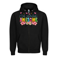 Black not perfect awesome Zipper Hoodie - JahusDesignShop