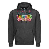 Charcoal Heather not perfect awesome Zipper Hoodie - JahusDesignShop