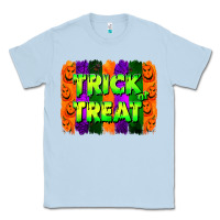 Dusty Blue trick or treat brushstroke Classic Tee - Jasminsmagicworld
