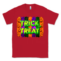 Red trick or treat brushstroke Classic Tee - Jasminsmagicworld