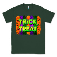 Sports Green trick or treat brushstroke Classic Tee - Jasminsmagicworld