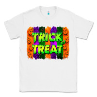 White trick or treat brushstroke Classic Tee - Jasminsmagicworld