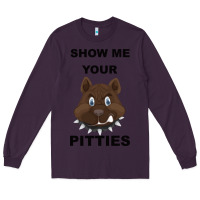 Plum Show Me Your Pitties Long Sleeve Tee - Bettercallsaul