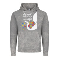 Cloud Rock Autism Different Makes You Beautiful Vintage Hoodie - CowhideDigitalArt