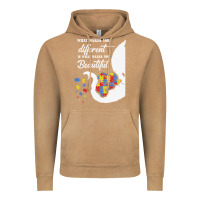 Vintage Camel Autism Different Makes You Beautiful Vintage Hoodie - CowhideDigitalArt