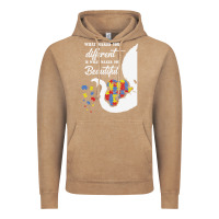 Vintage Coffee Autism Different Makes You Beautiful Vintage Hoodie - CowhideDigitalArt