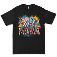 Black Girl mama butterfly mother's day Premium Tee - HowdyJamesFarm