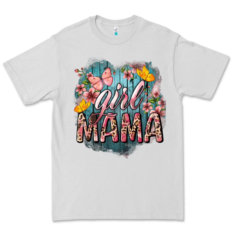 Girl Mama Butterfly Mother's Day Premium Tee by HowdyJamesFarm | Teevron