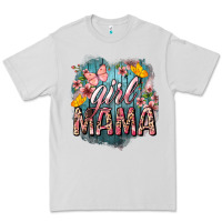 Dove Grey Girl mama butterfly mother's day Premium Tee - HowdyJamesFarm