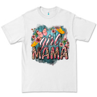 White Girl mama butterfly mother's day Premium Tee - HowdyJamesFarm