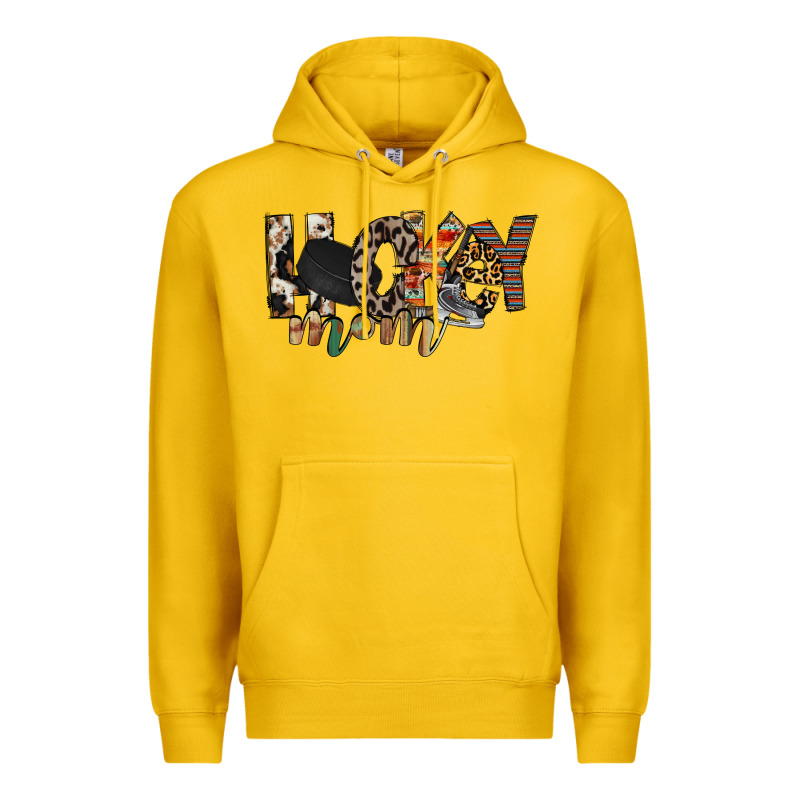 Hockey Mom Premium Hoodie by RacoonDesign | Teevron