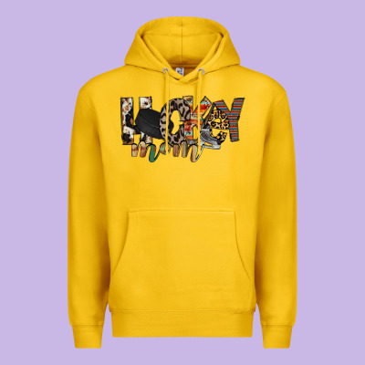 Hockey Mom Premium Hoodie Designed By Racoondesign