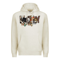 Oatmeal Heather hockey mom Premium Hoodie - RacoonDesign