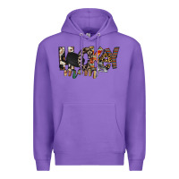 Purple hockey mom Premium Hoodie - RacoonDesign