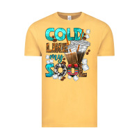 Vintage Mustard cold like my soul coffee cups bbs Vintage Tee - BundleAndBundleShop